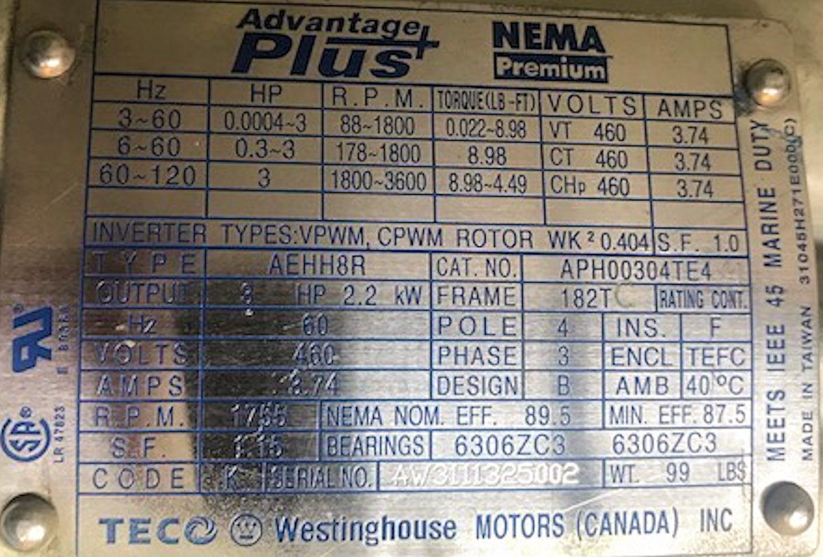 3 Units - Unused Hayward Gordon Model Hrfx-30-614agitators With 3 Hp Motor)